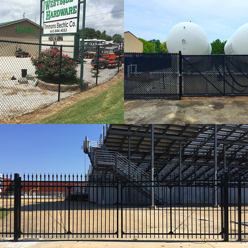 Commercial Fence Installation in Oxford, MS and Tupelo, MS